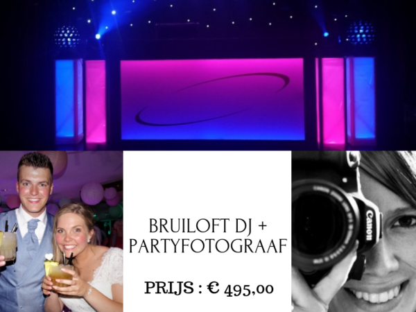 ACTIE MET PARTYFOTOGRAAF