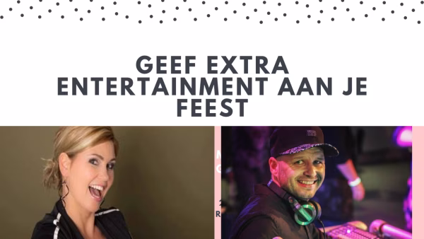 DJ met zangeres live optredens
