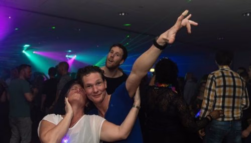 Foto feest van de gasten
