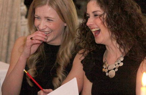 avondje uit met collega's