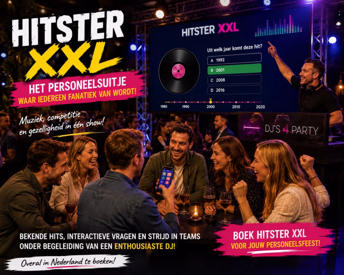 Hitster XXL voor een gezellig personeelsuitje